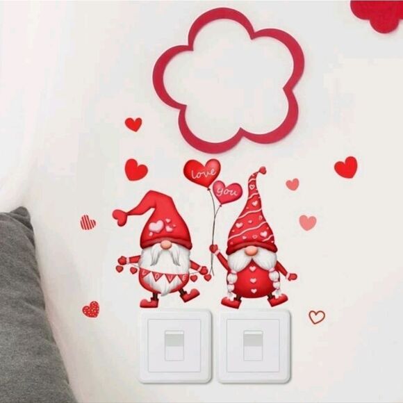 Gnome Heart Wall Stickers / Decals - Picture 1 of 6